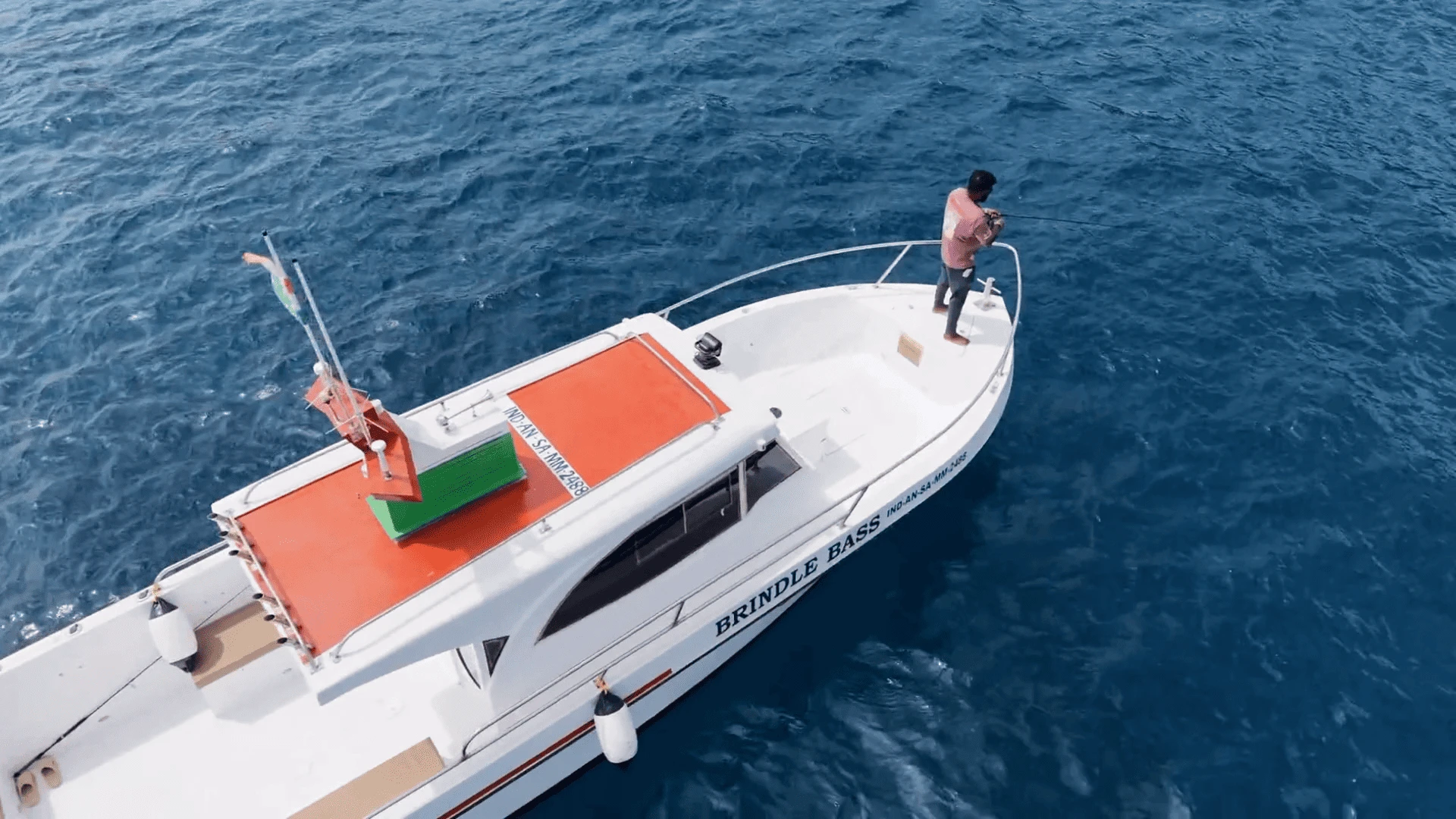 Luxury Game Fishing on AC Charters in Andaman